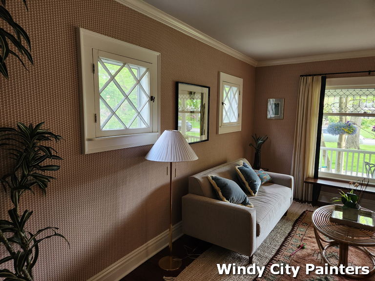 Chicago painter and wallpaper installer.